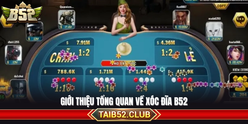 Khái quát về sức hút của trò chơi xóc đĩa B52